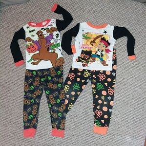 **Excellent Condition** Boys Halloween Pajamas